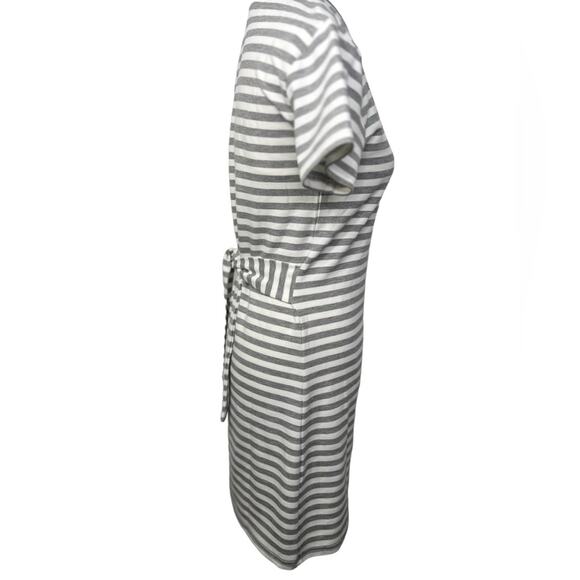 BB Dakota Stripe Tie Waist Dress Size S - Picture 3 of 9